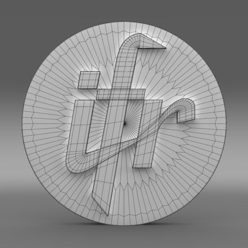 IFR Automotive logo 3D model_6