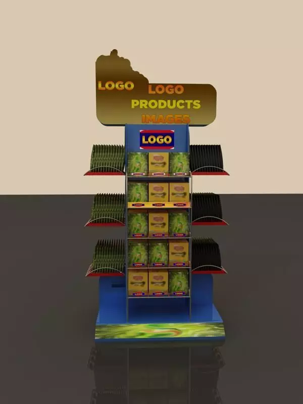 Product stand 3D model_0