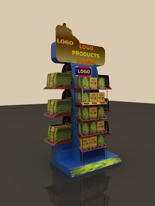 Product stand 3D model_2