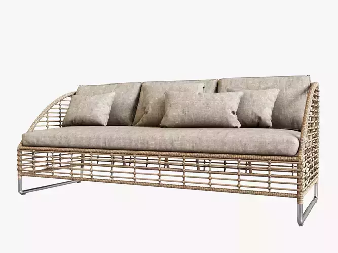 Season Sun Lounge Sofa  3D model