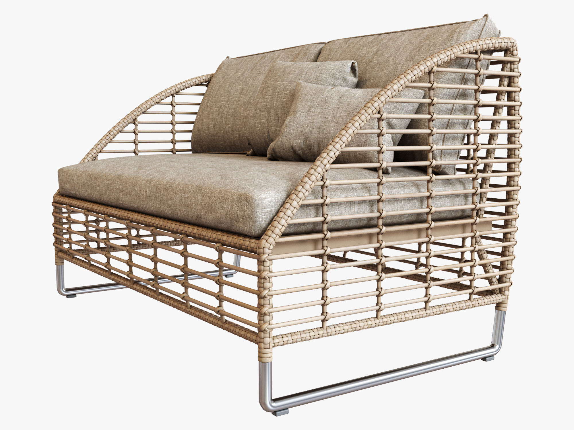 Season Sun Sofa 3D model_1