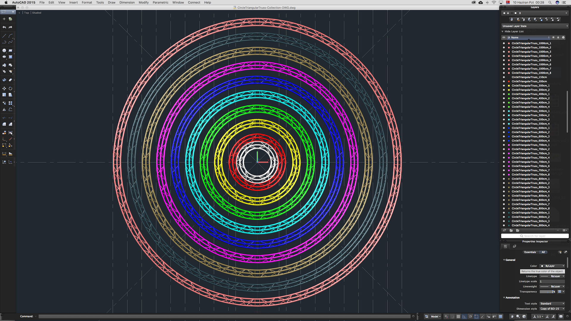 Stage Lighting Truss Giant Collection 149 unique modular objects _38