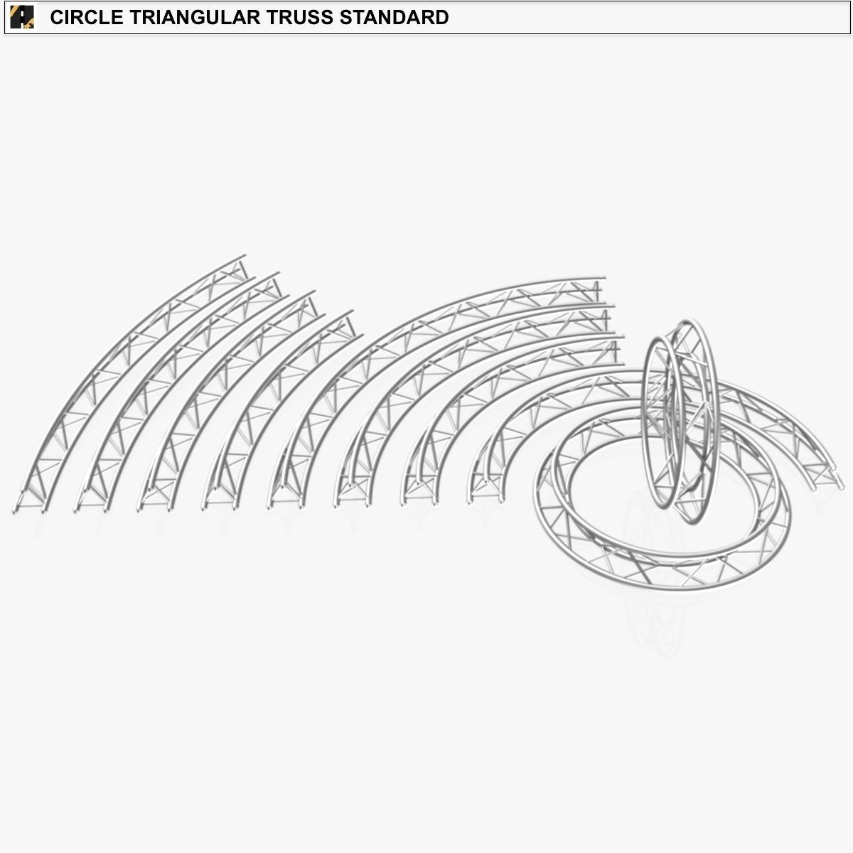 Stage Lighting Truss Giant Collection 149 unique modular objects _17