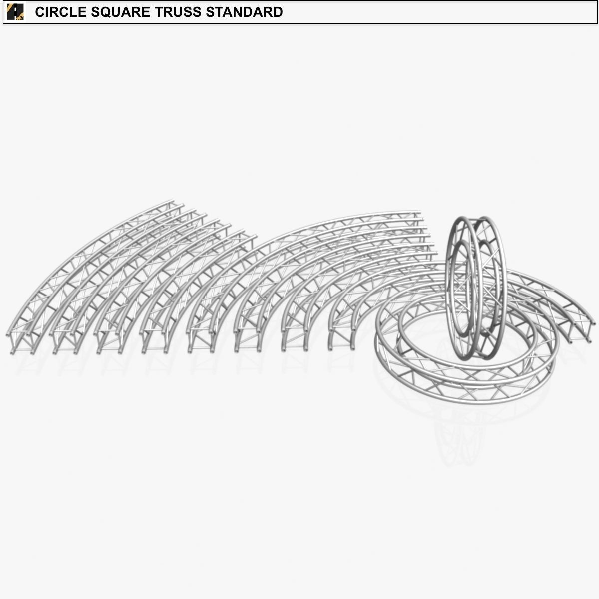 Stage Lighting Truss Giant Collection 149 unique modular objects _15