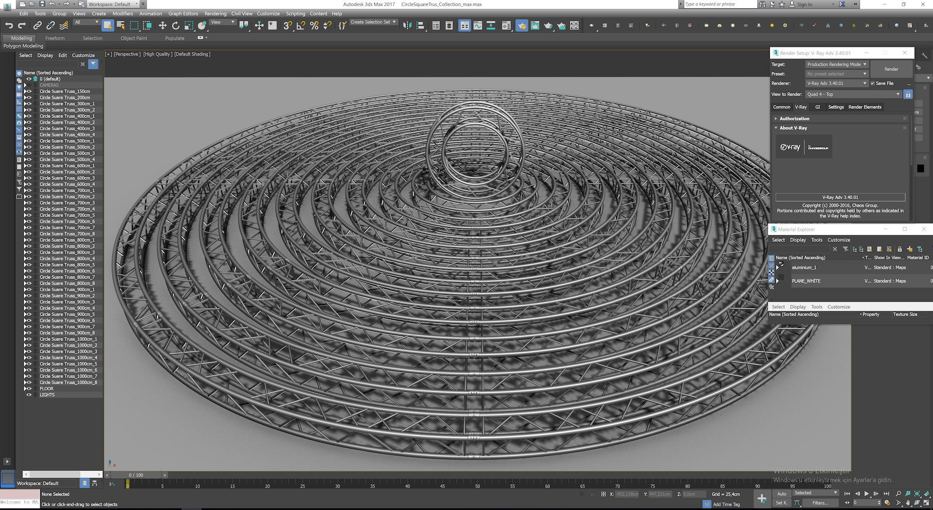 Stage Lighting Truss Giant Collection 149 unique modular objects _31