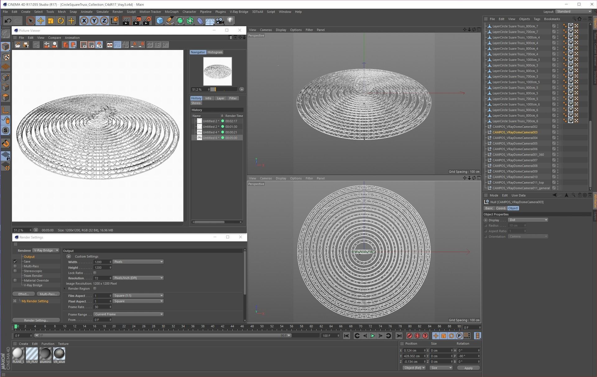 Stage Lighting Truss Giant Collection 149 unique modular objects _35