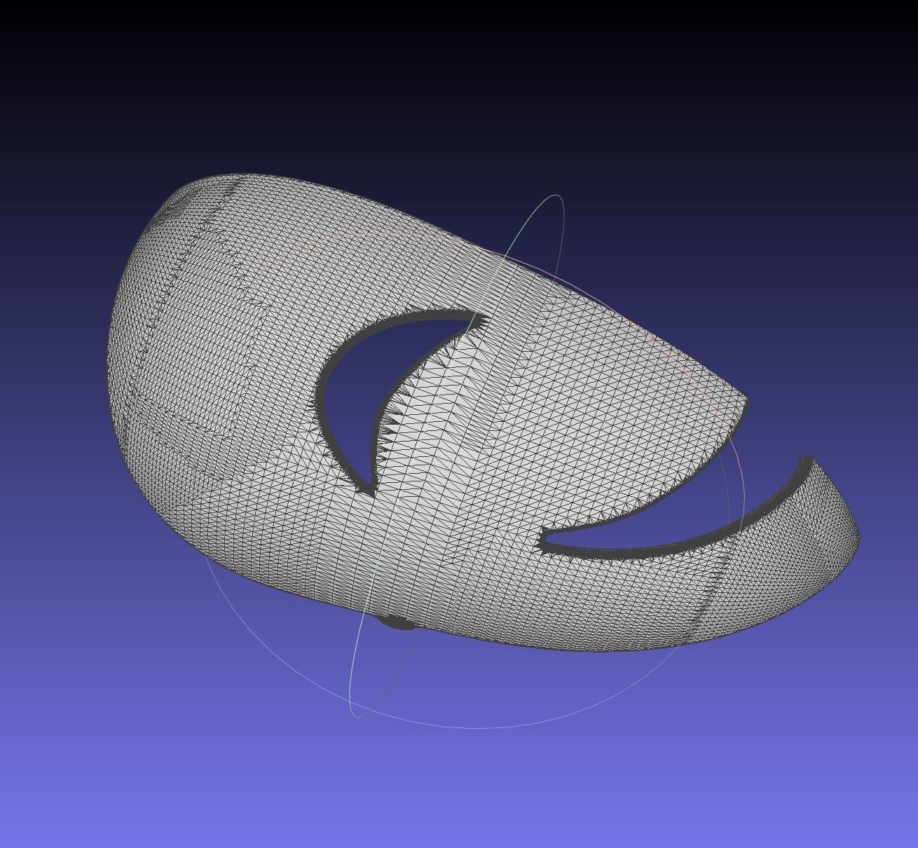 Black Bullet Kagetane Hiruko Mask Printable Model 3D print model_13