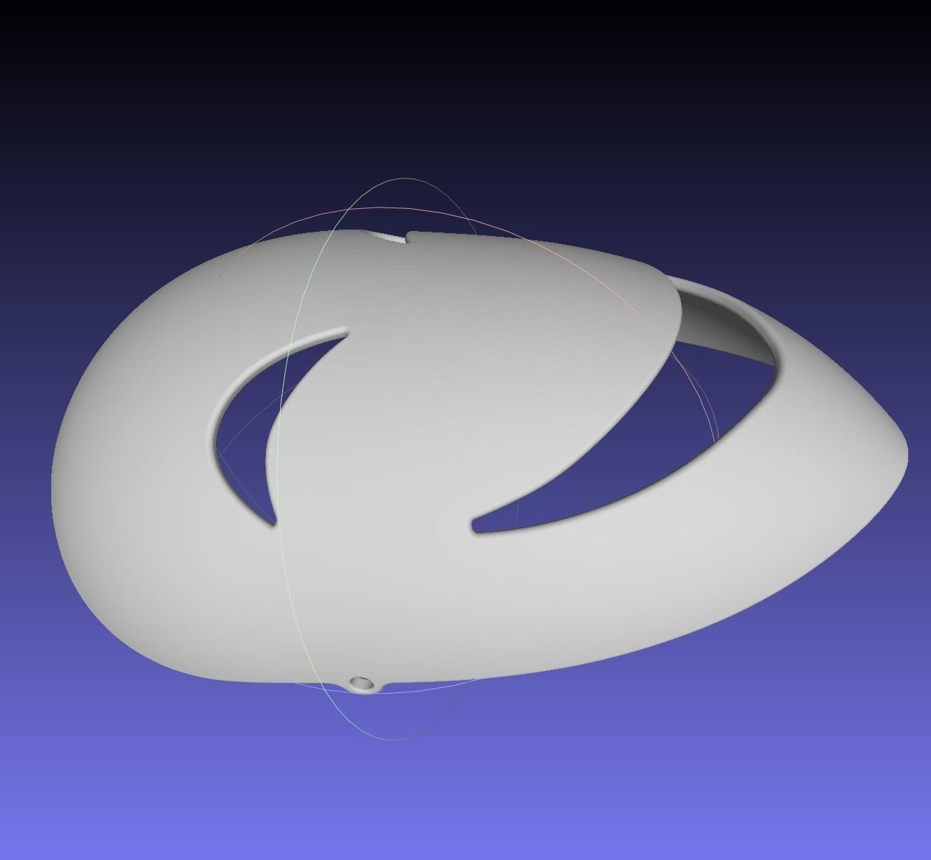 Black Bullet Kagetane Hiruko Mask Printable Model 3D print model_23