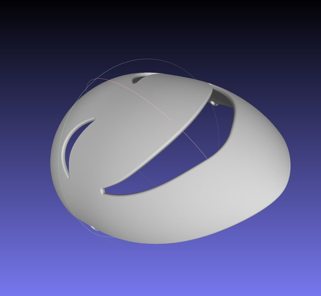 Black Bullet Kagetane Hiruko Mask Printable Model 3D print model_3