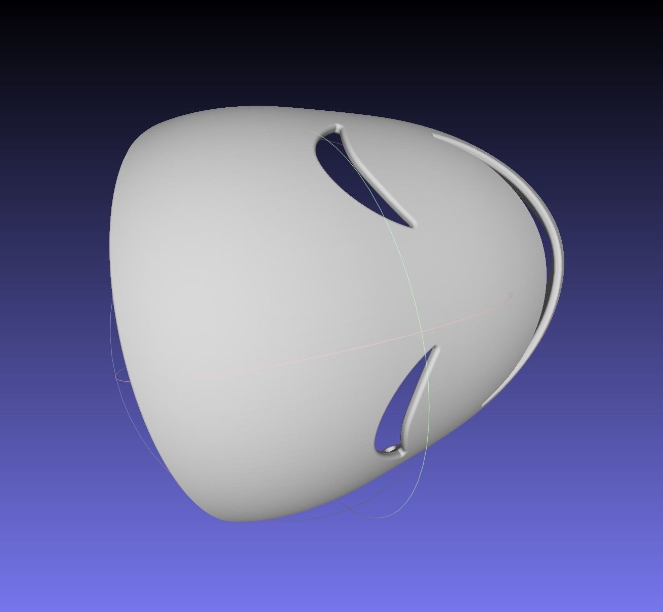 Black Bullet Kagetane Hiruko Mask Printable Model 3D print model_22