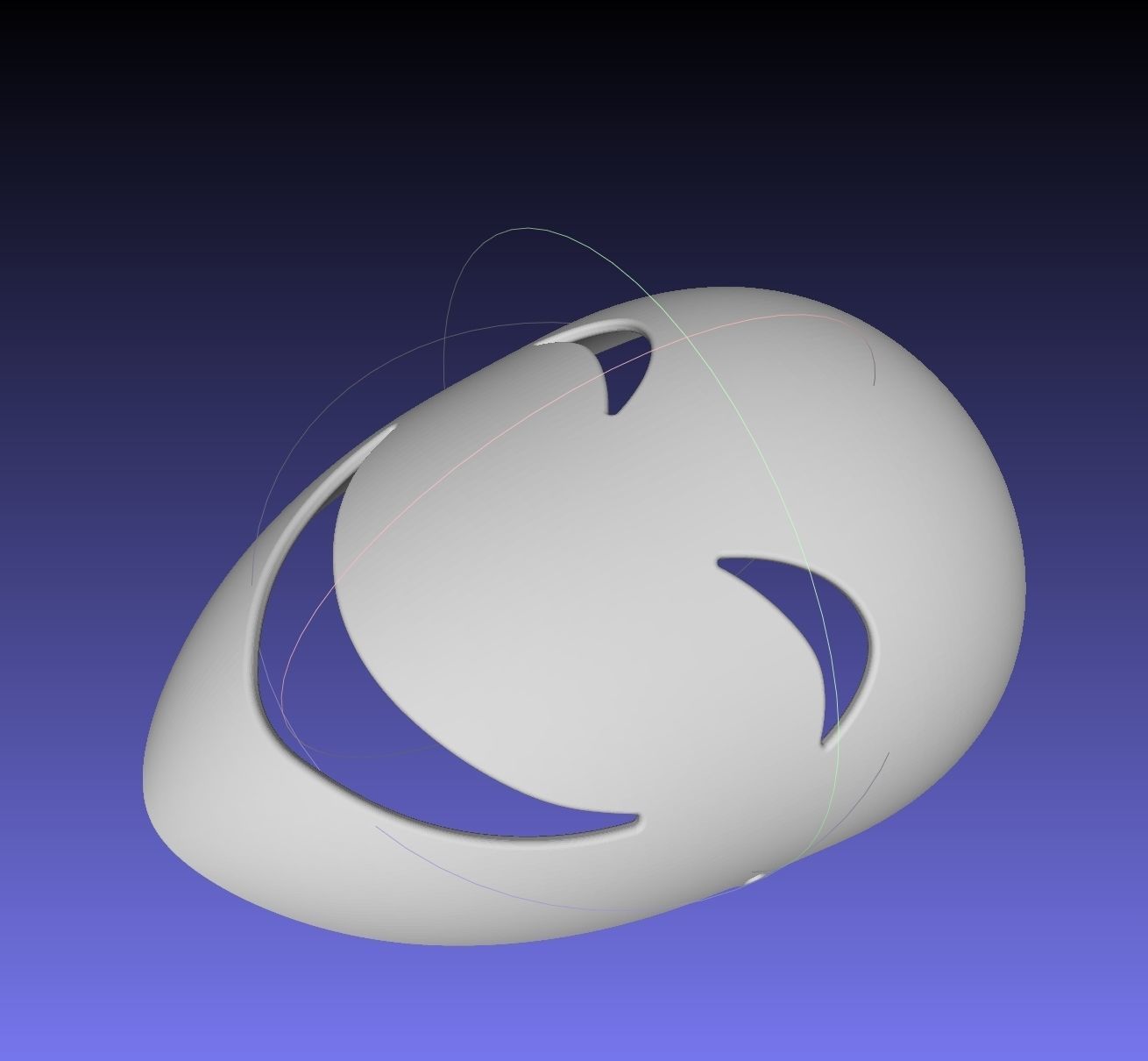 Black Bullet Kagetane Hiruko Mask Printable Model 3D print model_14