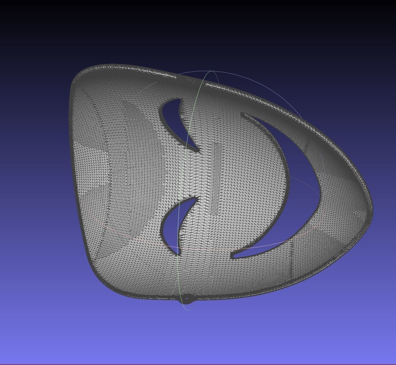 Black Bullet Kagetane Hiruko Mask Printable Model 3D print model_19