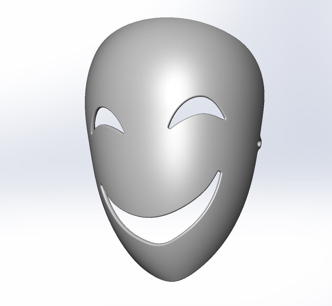 Black Bullet Kagetane Hiruko Mask Printable Model 3D print model_17