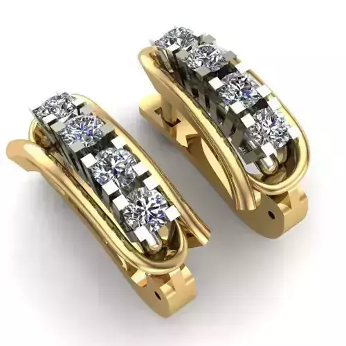 WOMEN EARRINGS 3D print model