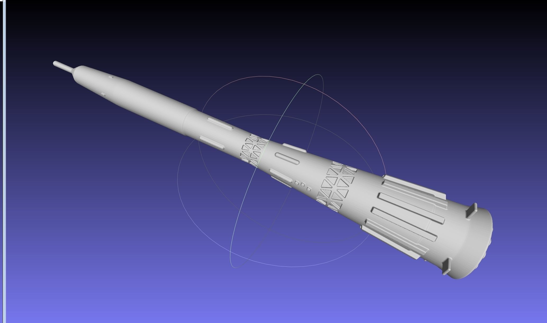 Space Race Themed Chess Set Game Pieces 3D print model_13