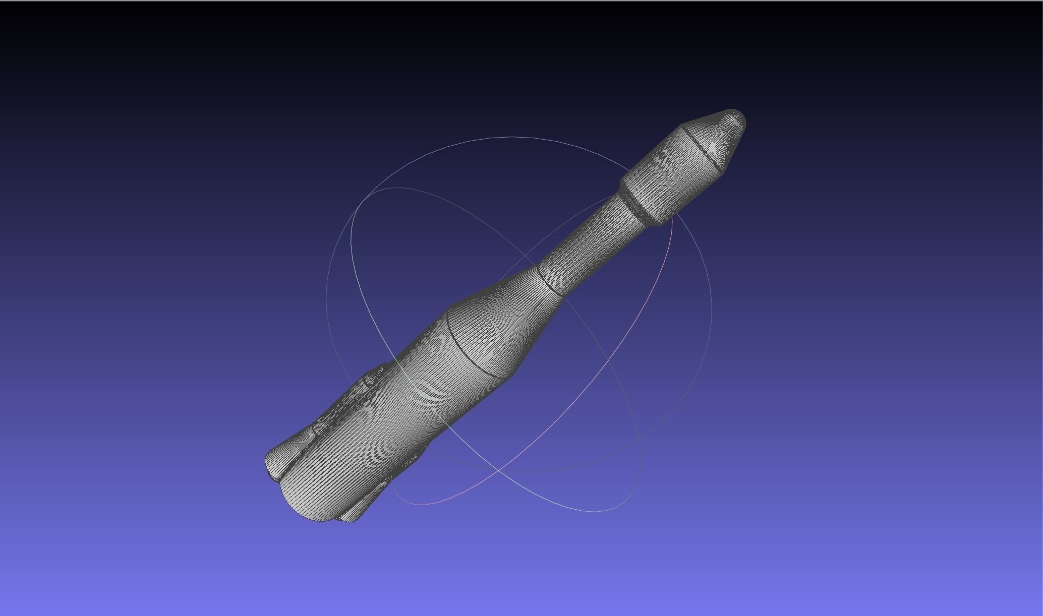 Space Race Themed Chess Set Game Pieces 3D print model_53