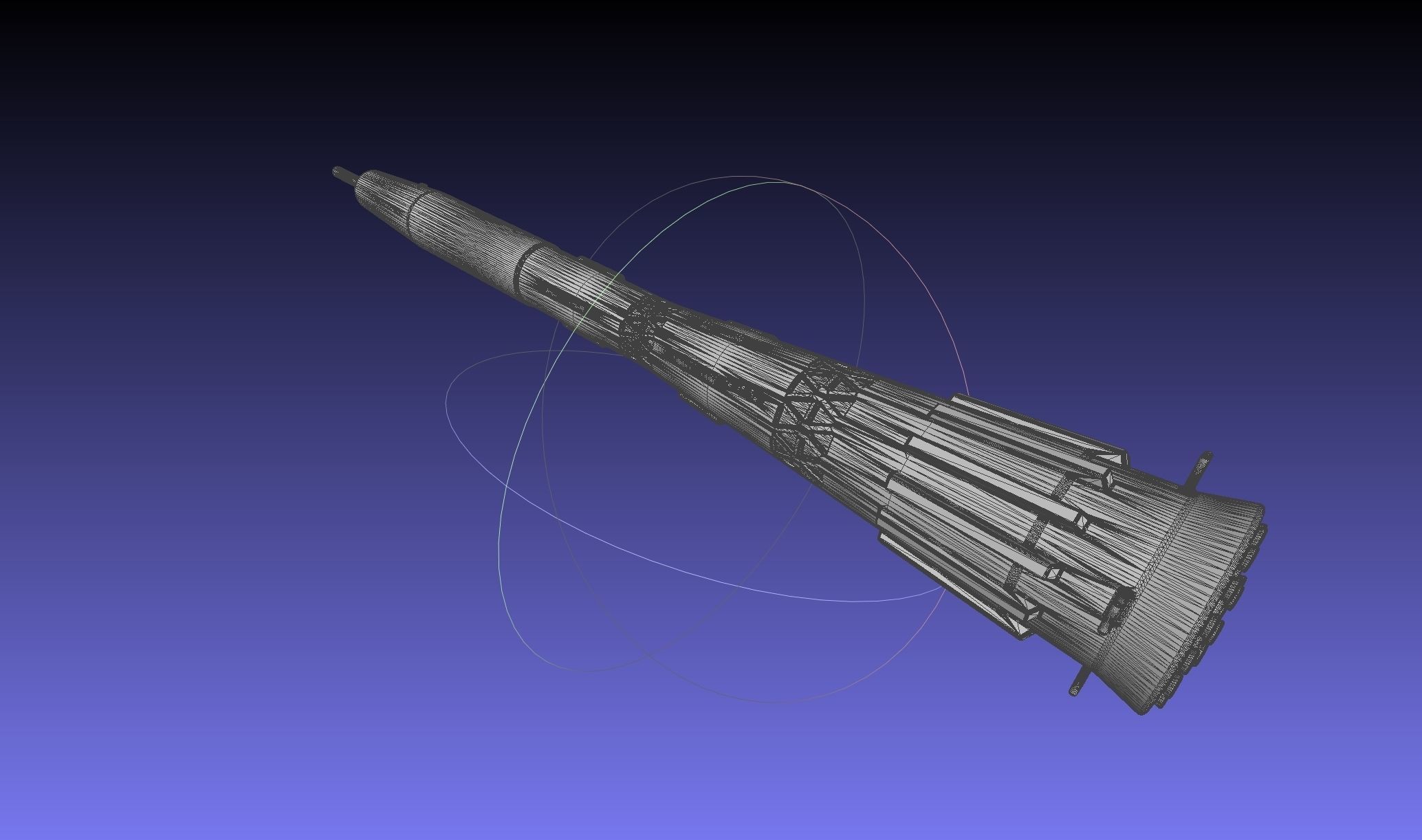 Space Race Themed Chess Set Game Pieces 3D print model_32