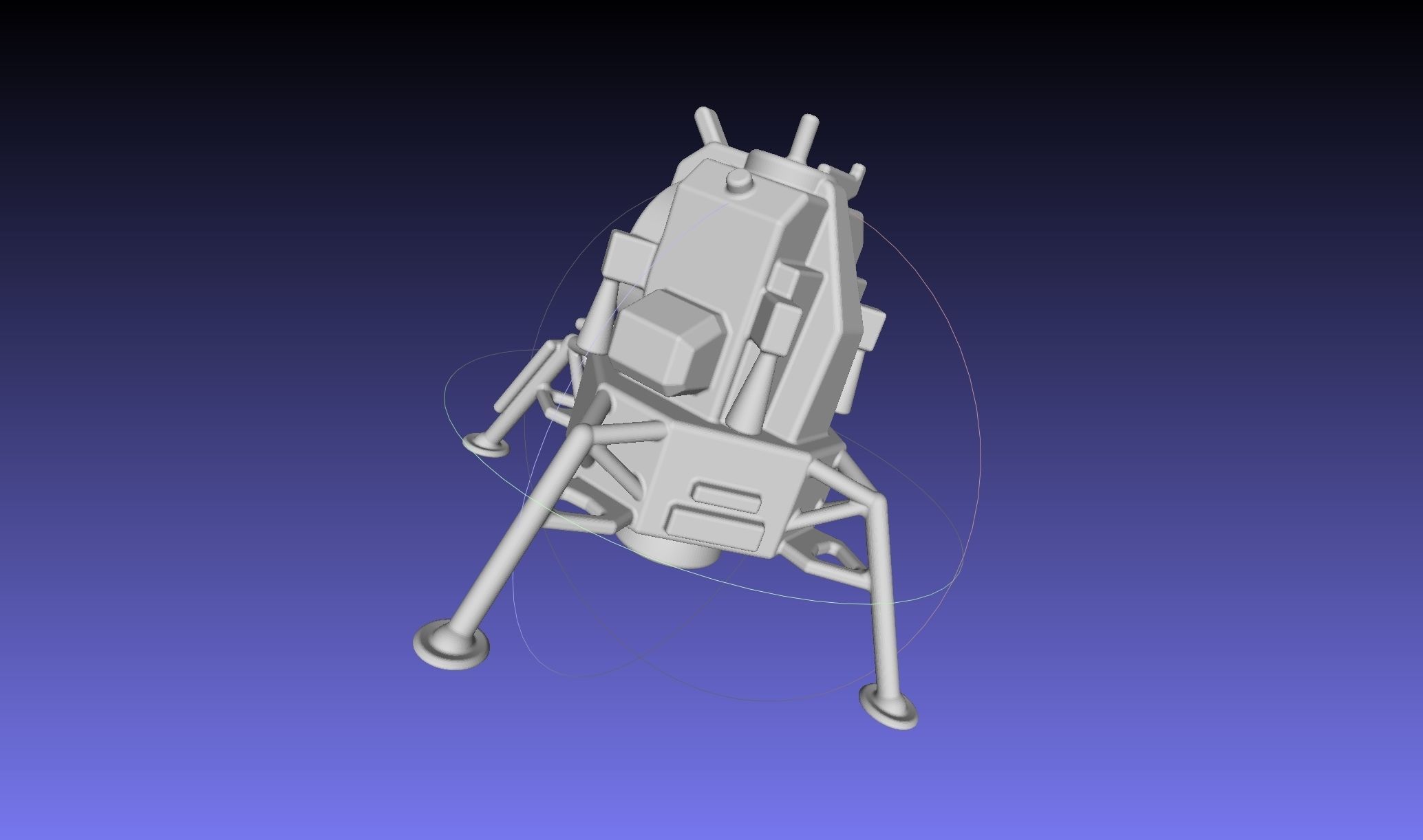 Space Race Themed Chess Set Game Pieces 3D print model_18