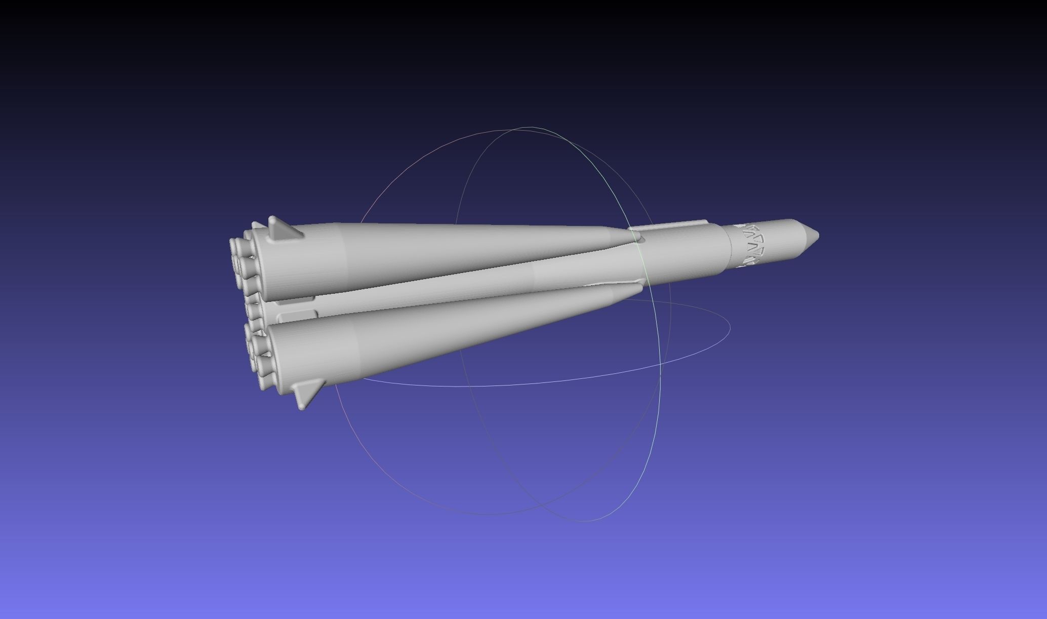 Space Race Themed Chess Set Game Pieces 3D print model_41