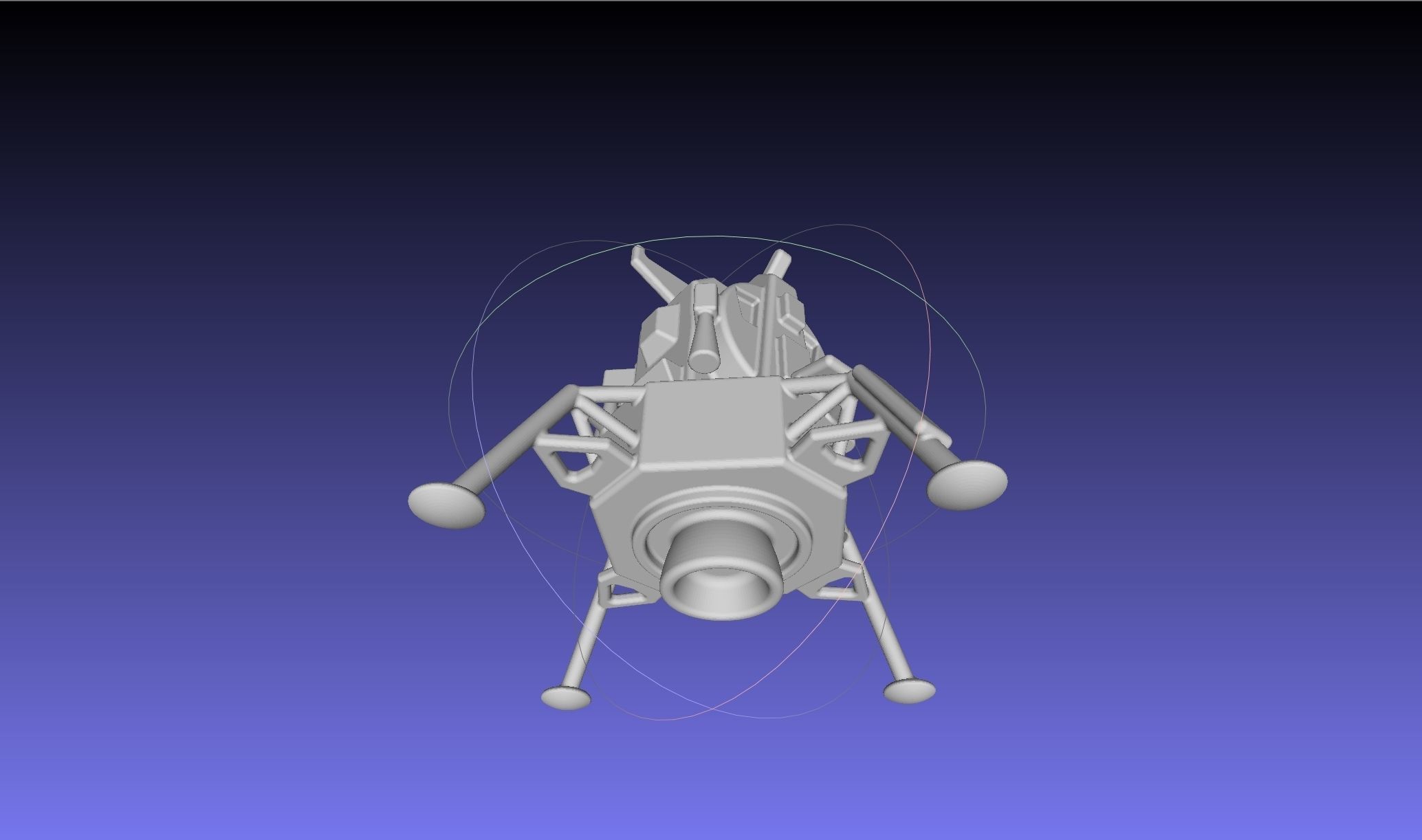 Space Race Themed Chess Set Game Pieces 3D print model_7