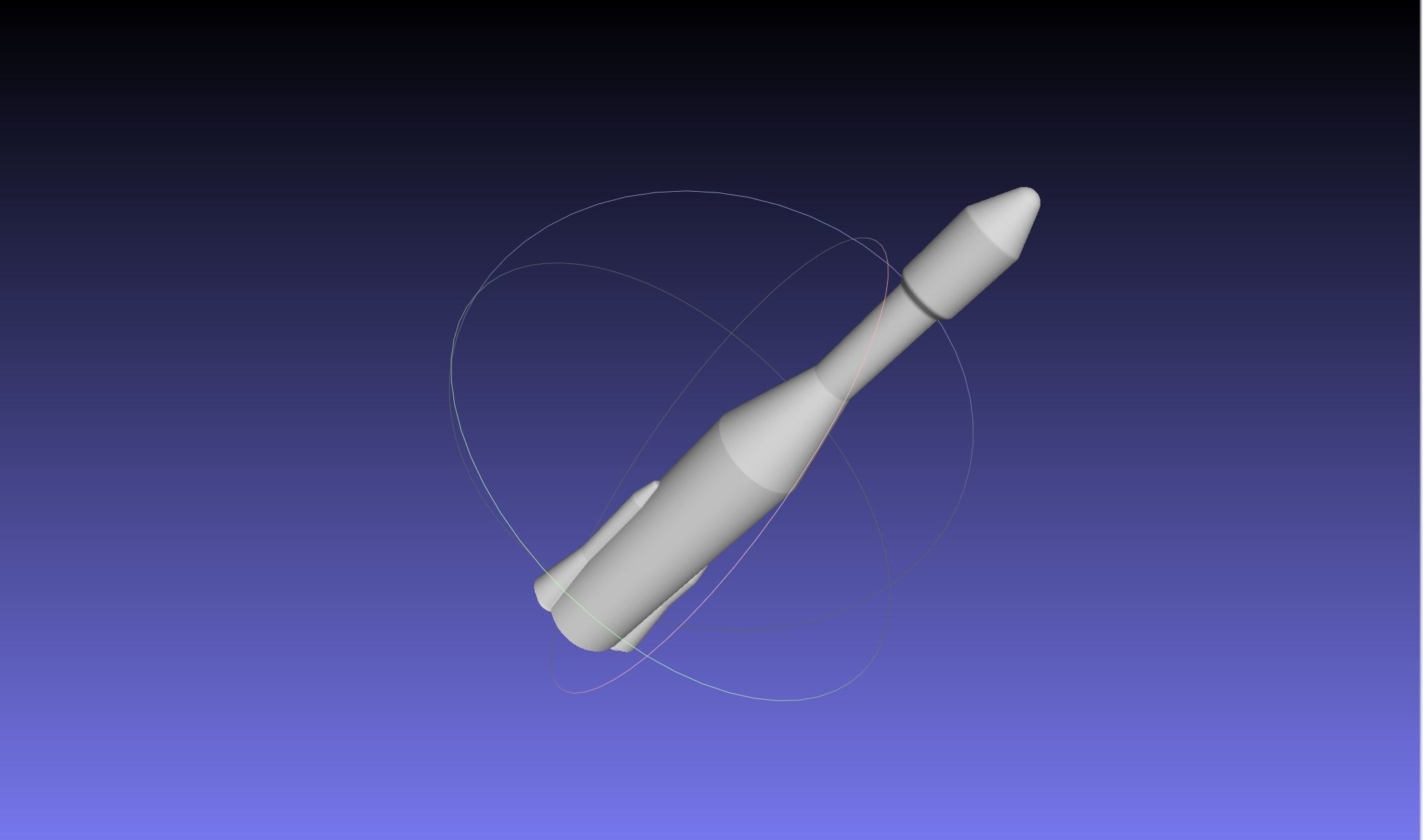 Space Race Themed Chess Set Game Pieces 3D print model_52