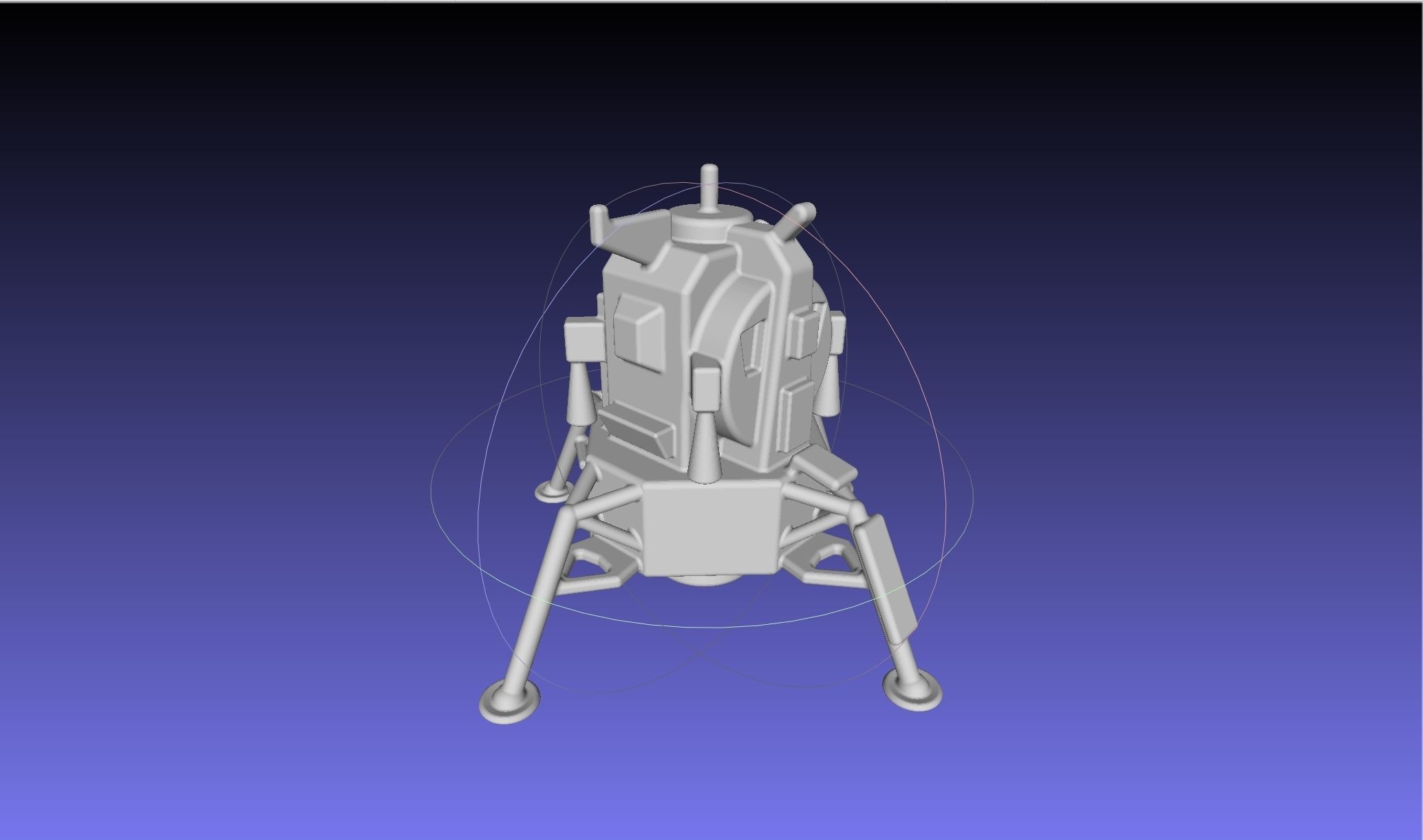 Space Race Themed Chess Set Game Pieces 3D print model_6