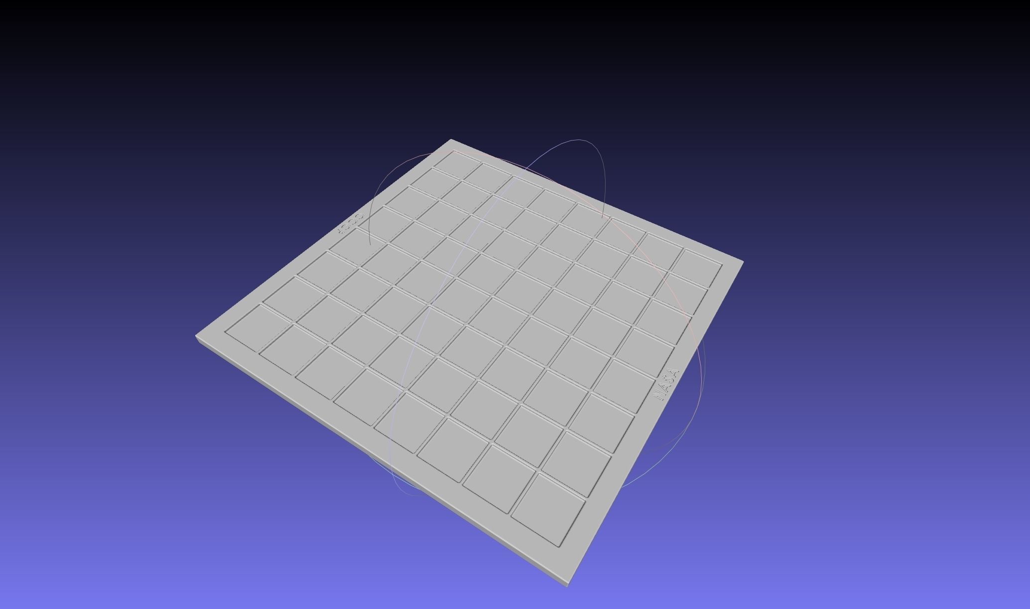 Space Race Themed Chess Set Game Pieces 3D print model_63