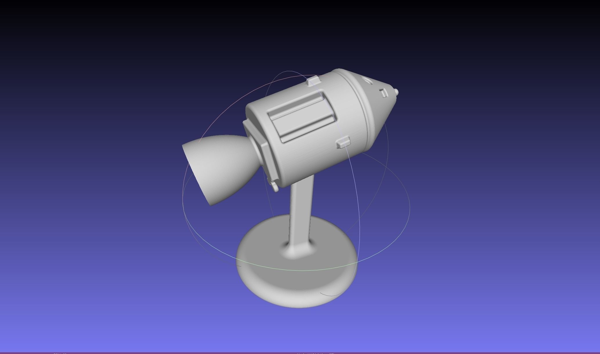 Space Race Themed Chess Set Game Pieces 3D print model_10