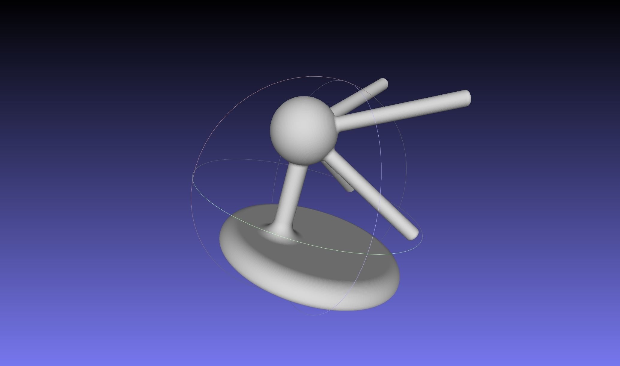 Space Race Themed Chess Set Game Pieces 3D print model_22