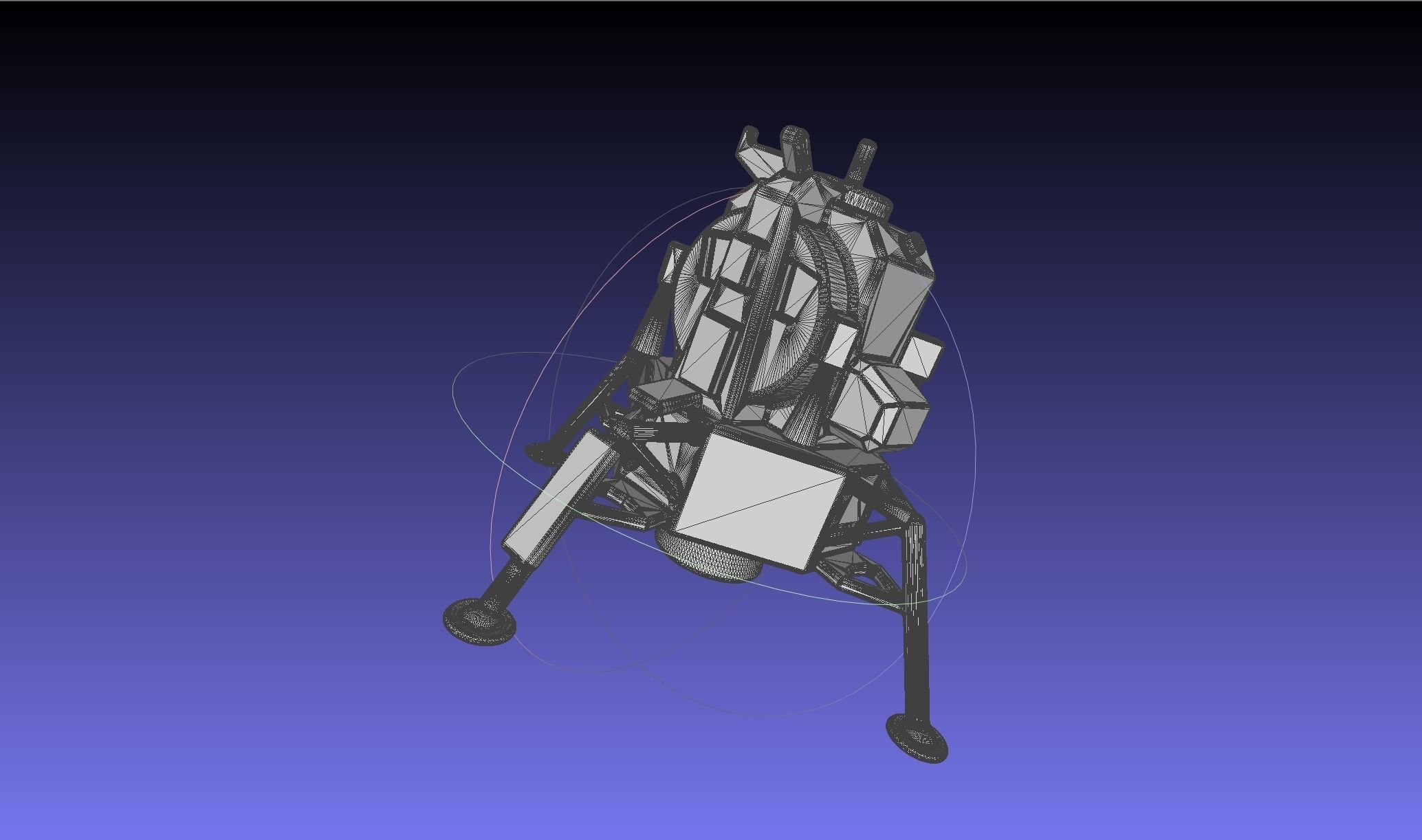 Space Race Themed Chess Set Game Pieces 3D print model_24