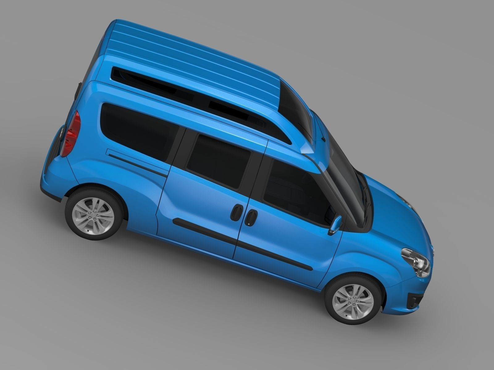 Opel Combo Tour High Roof LWB D 2015 3D model_11