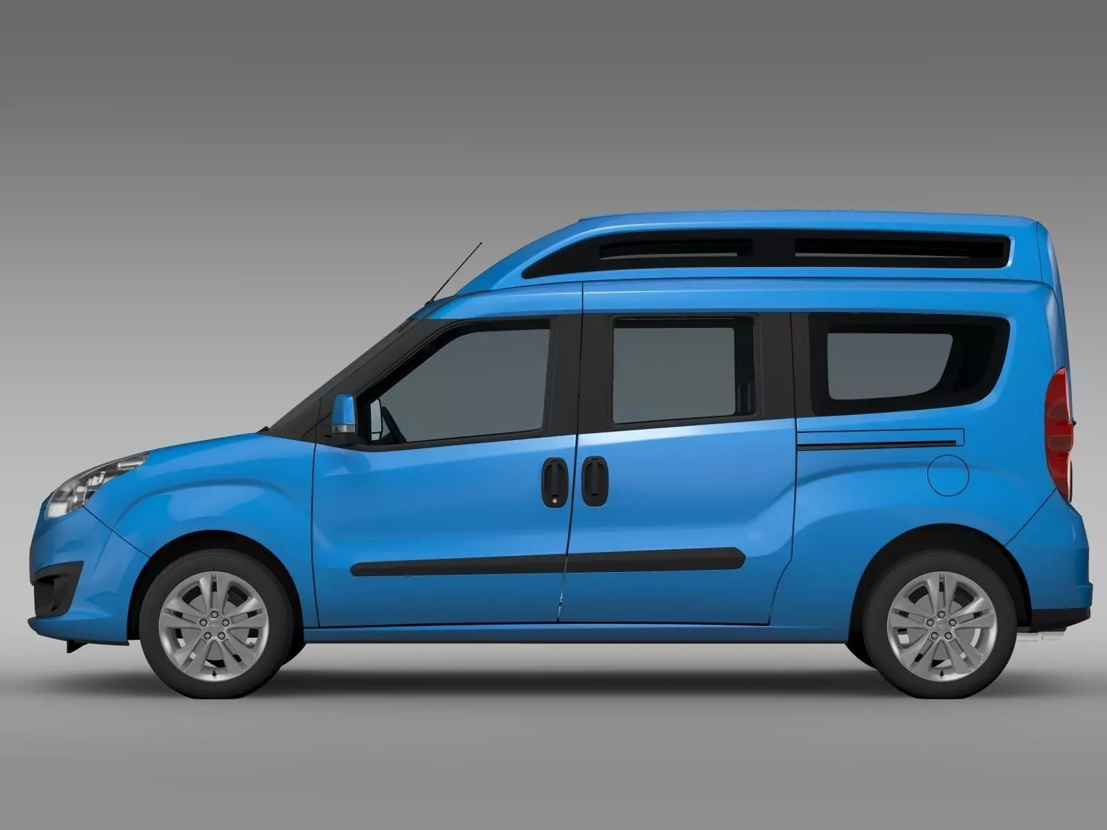 Opel Combo Tour High Roof LWB D 2015 3D model_5