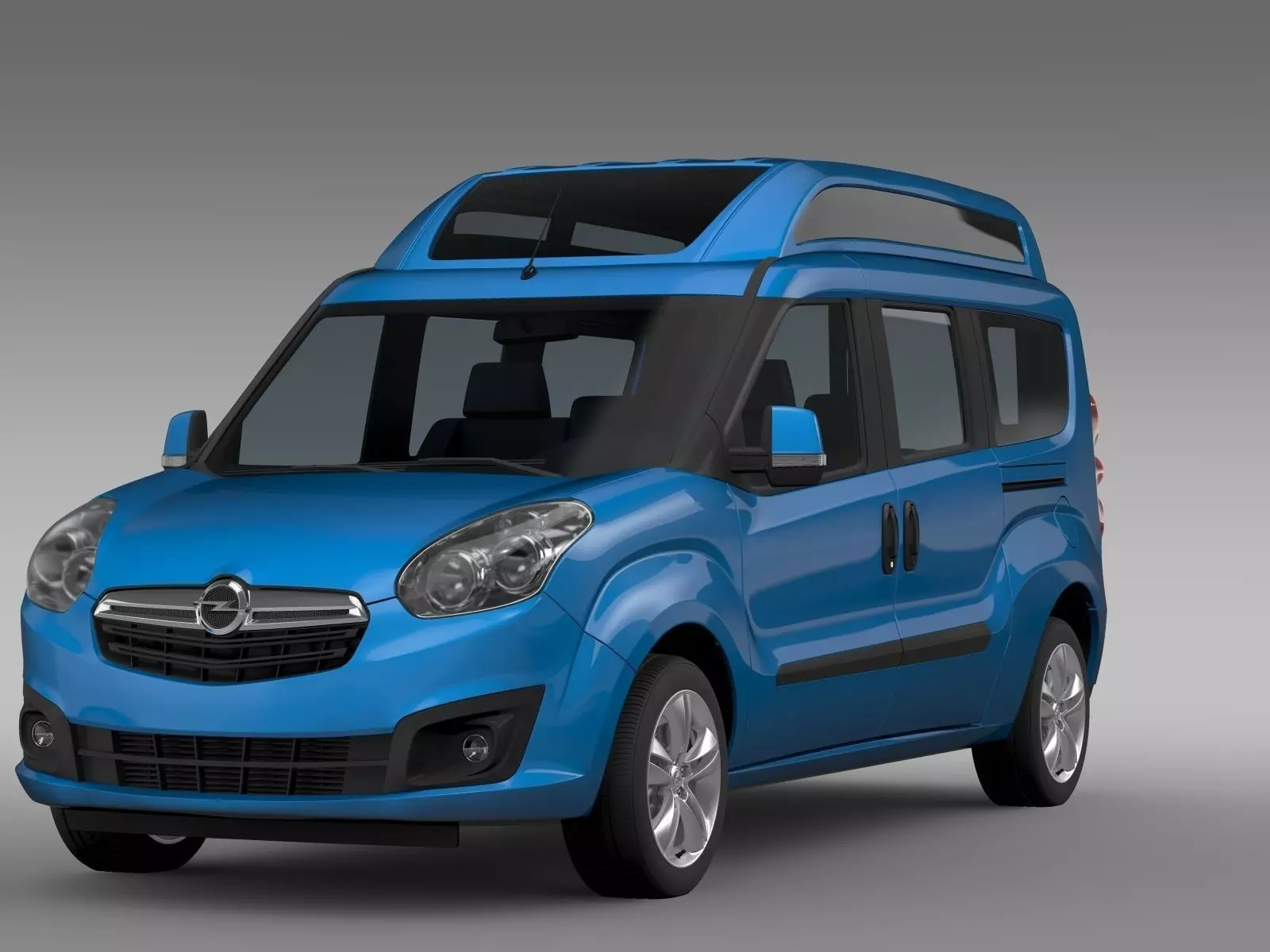 Opel Combo Tour High Roof LWB D 2015 3D model_3