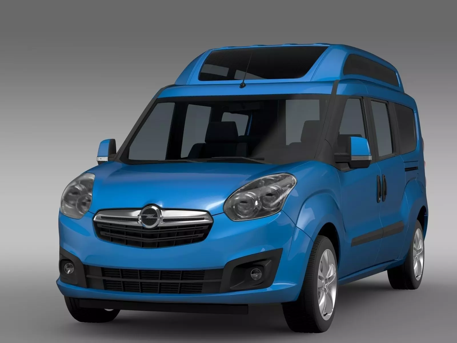 Opel Combo Tour High Roof LWB D 2015 3D model_2