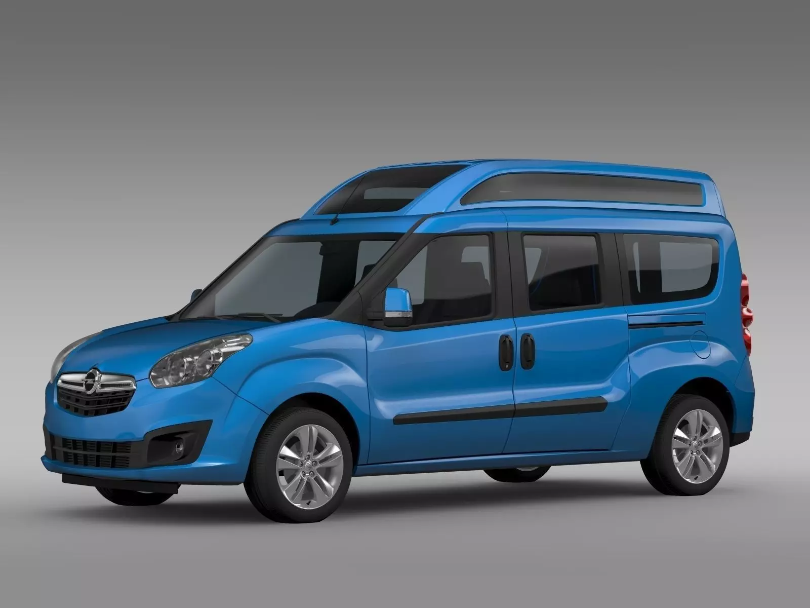 Opel Combo Tour High Roof LWB D 2015 3D model_4