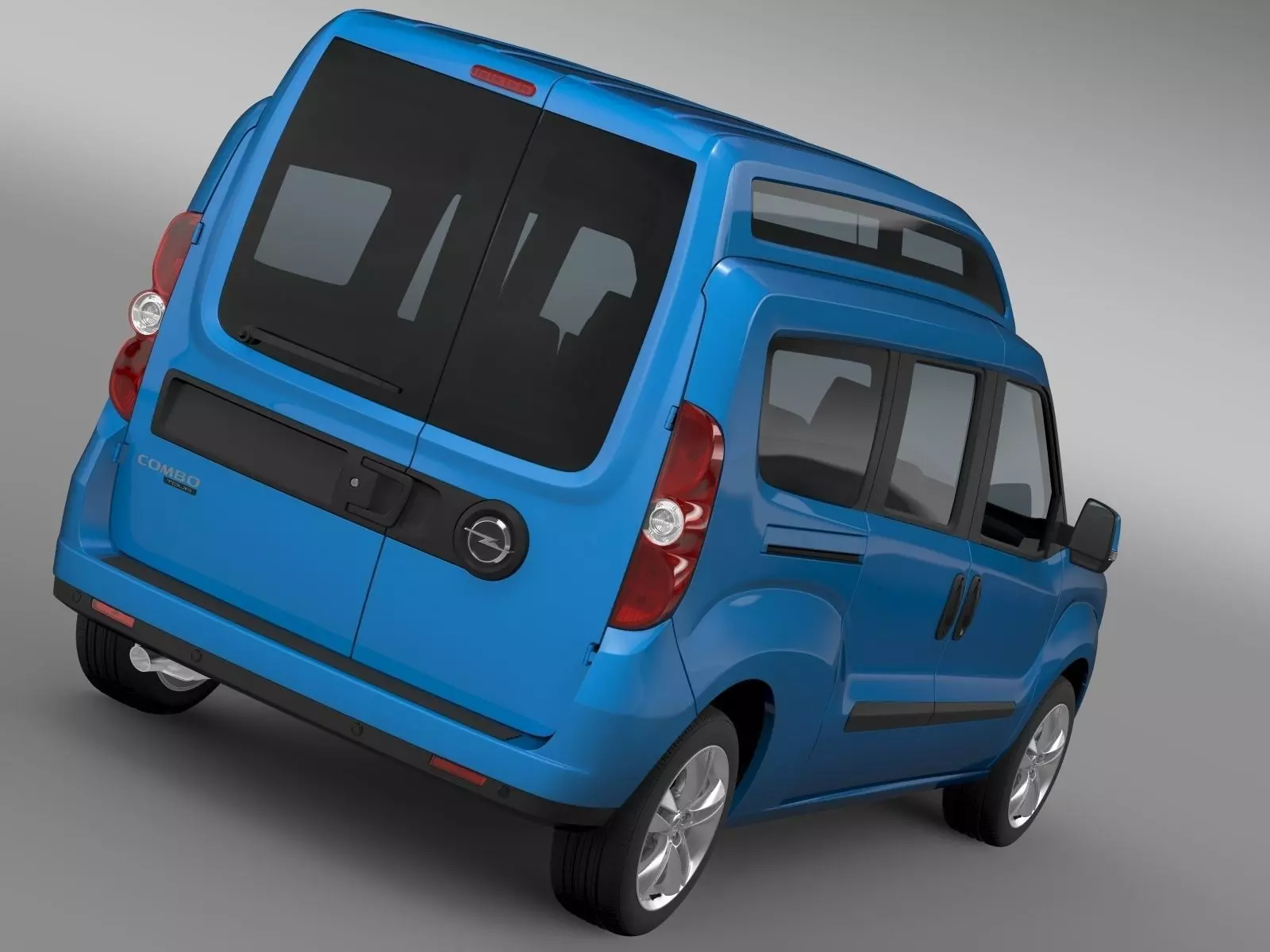 Opel Combo Tour High Roof LWB D 2015 3D model_1