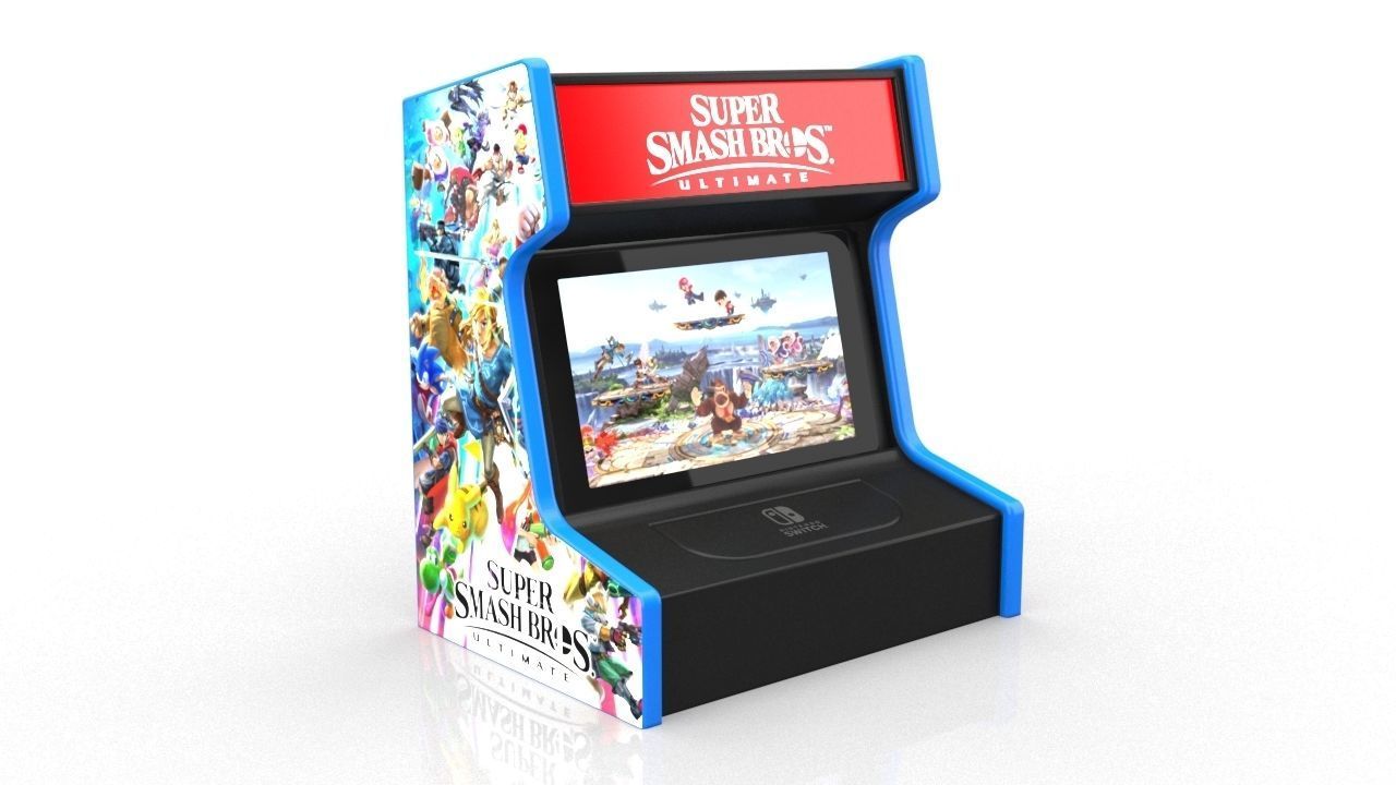 Switchcade for Nintendo switch 3D print model_8