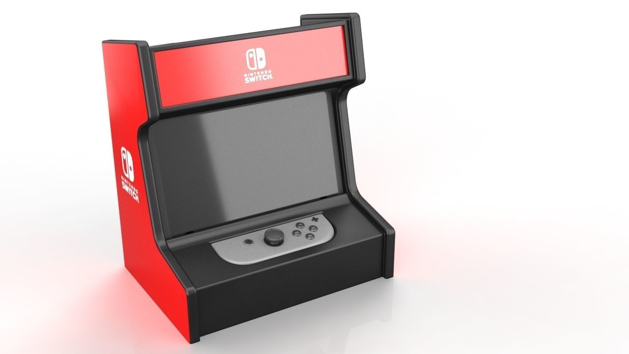 Switchcade for Nintendo switch 3D print model_5