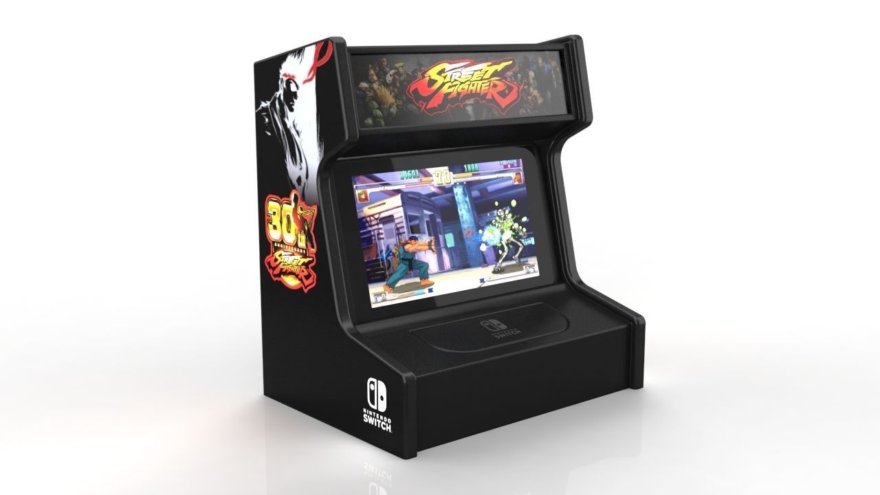 Switchcade for Nintendo switch 3D print model_9