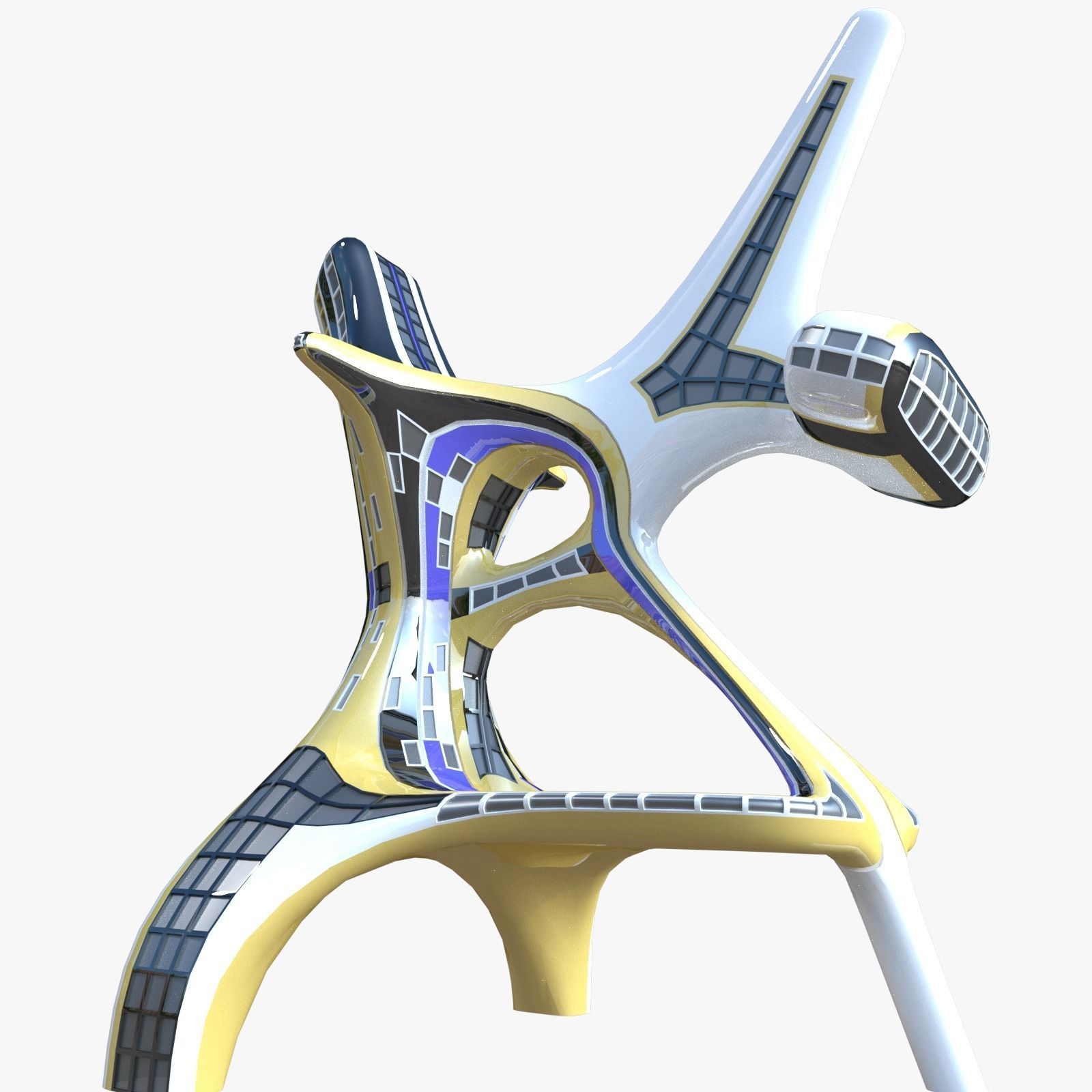 Future building 3D model_2