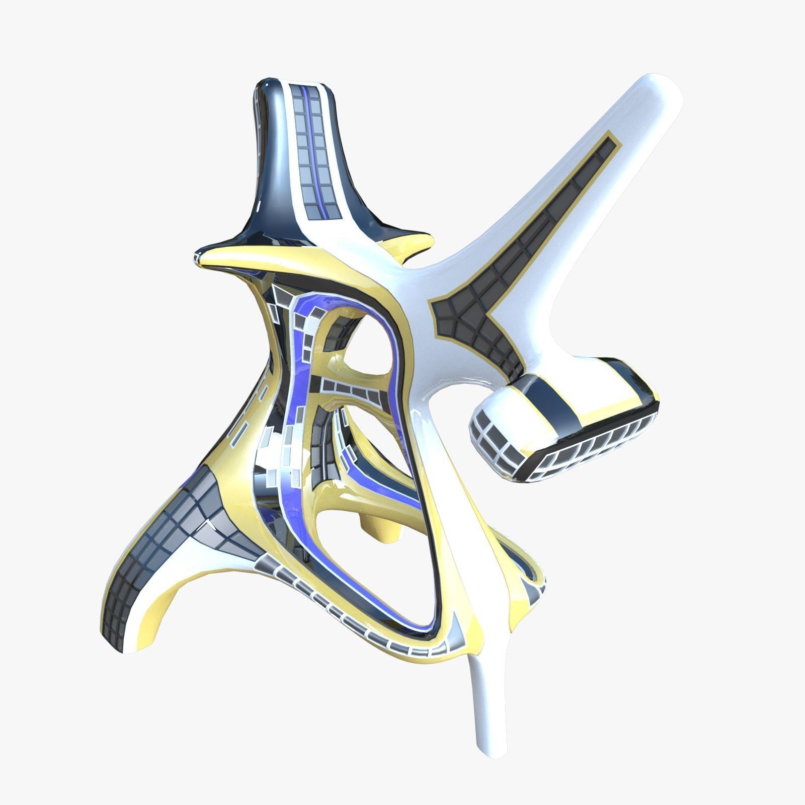 Future building 3D model_4