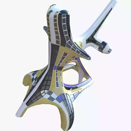 Future building 3D model