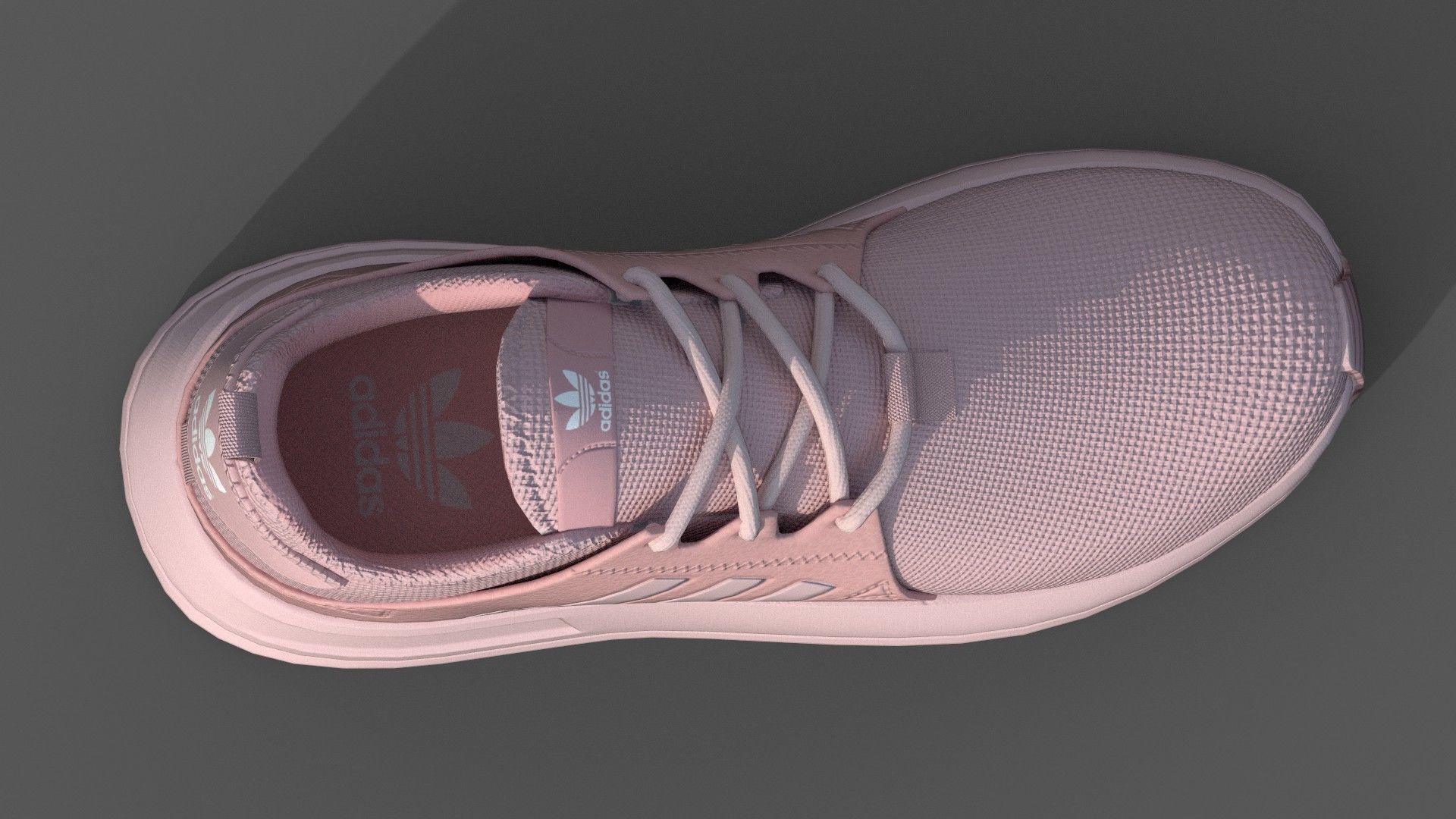 ADIDAS Big Girls X-PLR Casual Athletic Sneakers from Finish Line Low-poly 3D model_3