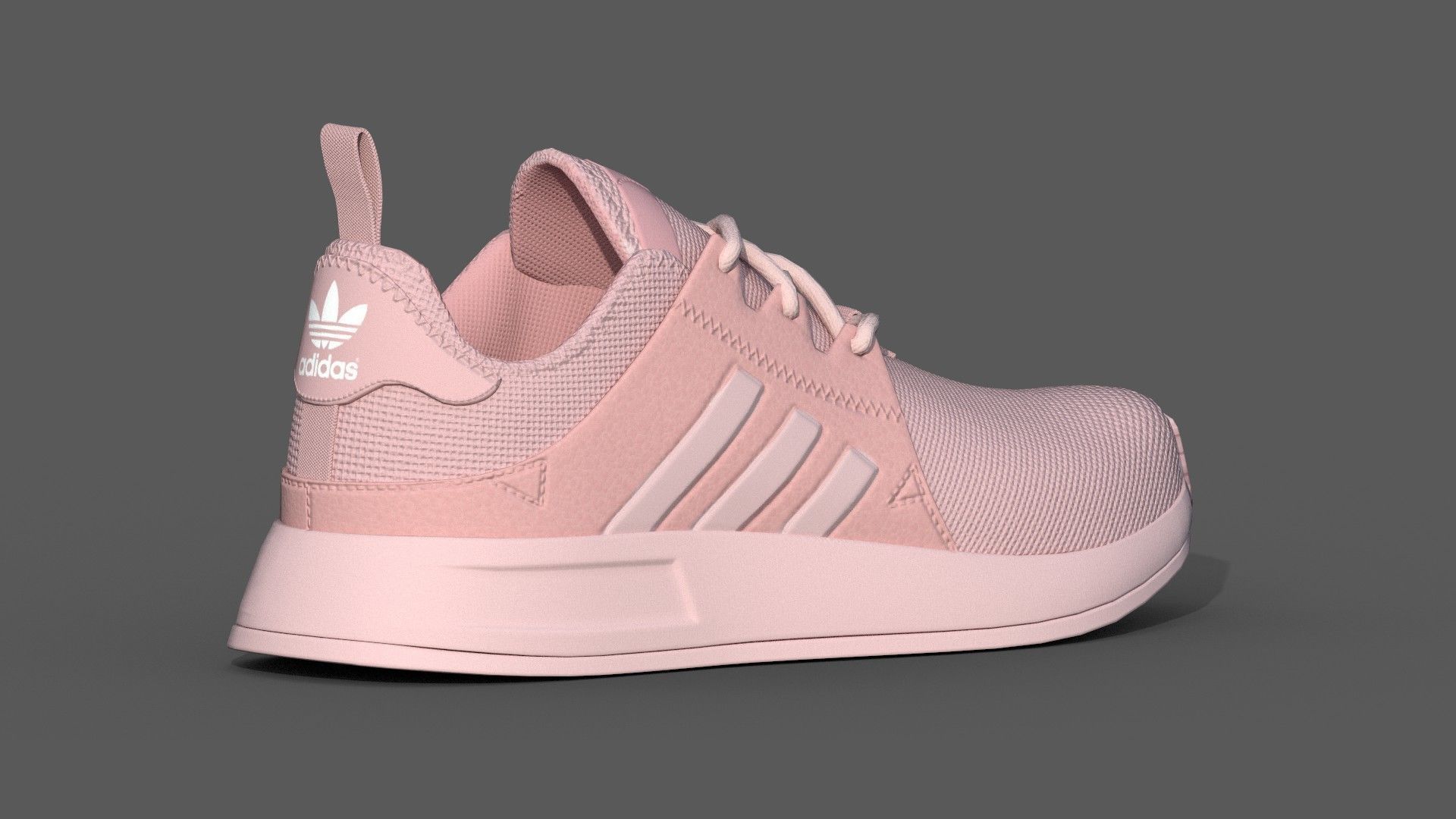 ADIDAS Big Girls X-PLR Casual Athletic Sneakers from Finish Line Low-poly 3D model_1