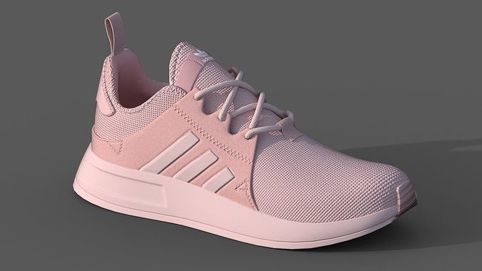 ADIDAS Big Girls X-PLR Casual Athletic Sneakers from Finish Line Low-poly 3D model