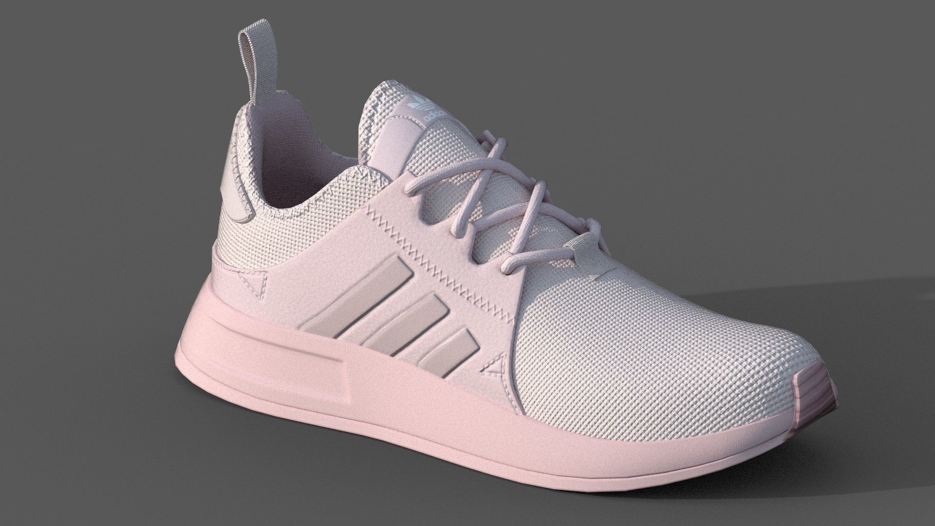 ADIDAS Big Girls X-PLR Casual Athletic Sneakers from Finish Line Low-poly 3D model_5