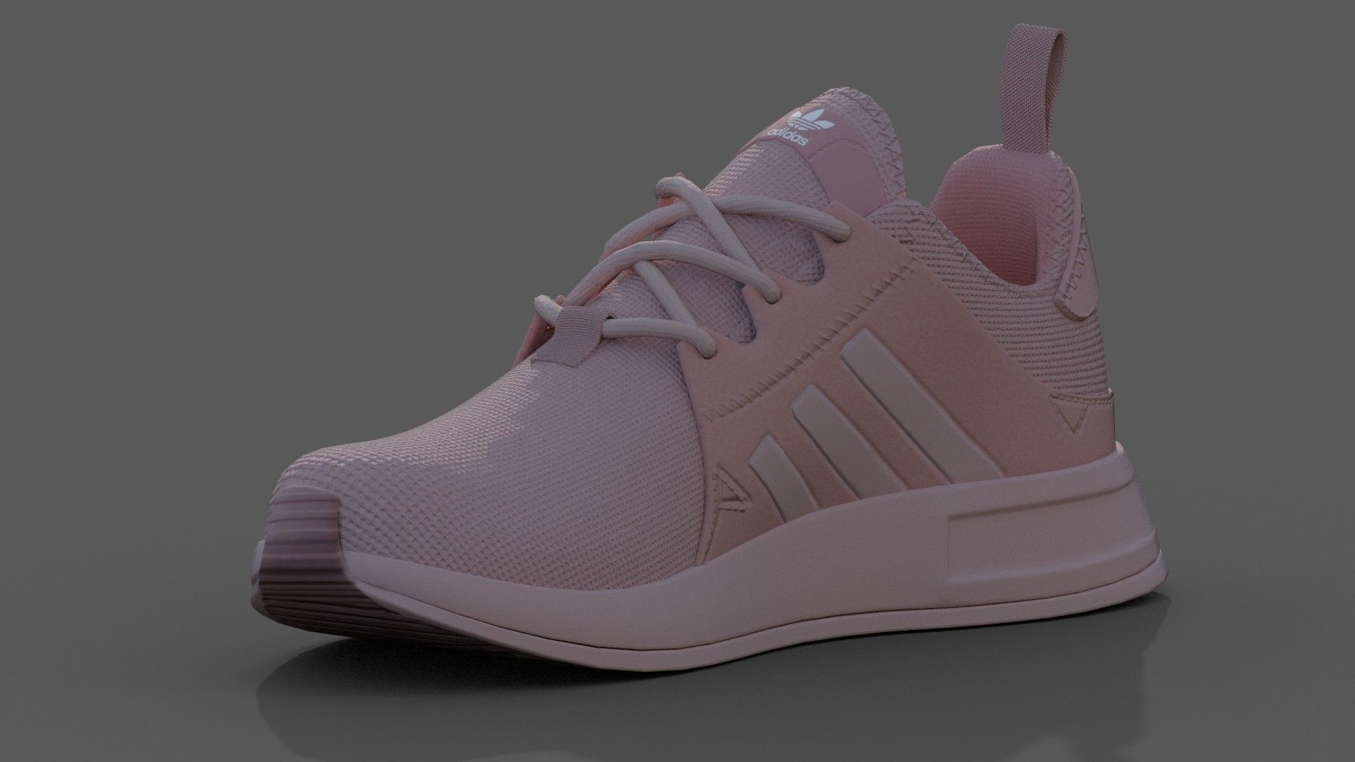 ADIDAS Big Girls X-PLR Casual Athletic Sneakers from Finish Line Low-poly 3D model_2