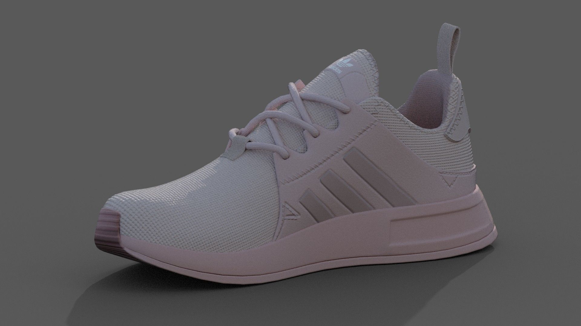 ADIDAS Big Girls X-PLR Casual Athletic Sneakers from Finish Line Low-poly 3D model_6