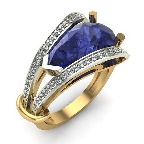 WOMAN RING 3D print model