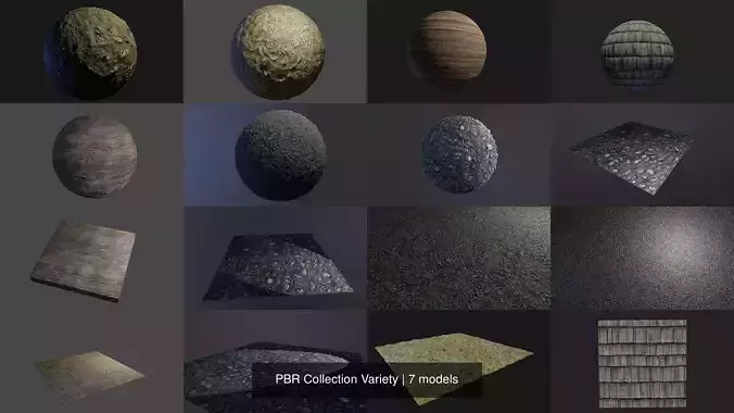 PBR Collection Variety egg Texture